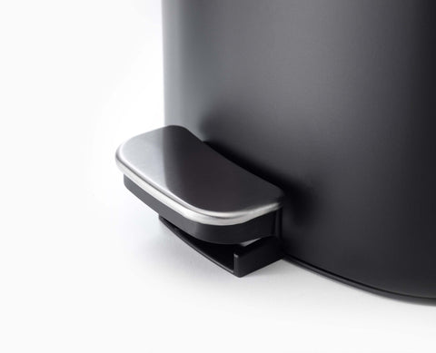 EasyStore™ 5L Matt Black Pedal Bin