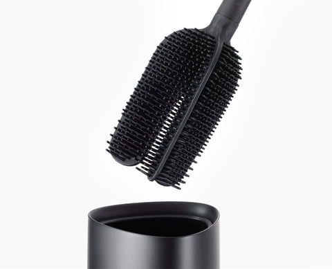 Flex™ 360 Matt Black Toilet Brush Starter Set