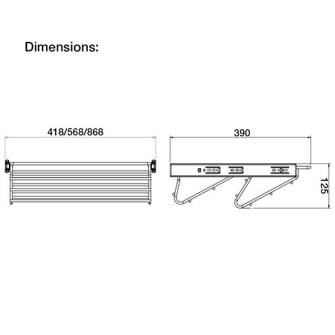 Starax Pull-out Shoe Rack Area of application: Pull-out shoe rack, full extension Material: Steel Finish: Chrome polished Capacity: 45 kg Carcase width: 450 mm600 mm900 mm Depth: 130 mm Dimensions (D x W): 130 x 450 mm130 x 600 mm130 x 900 mm Basket Dimen