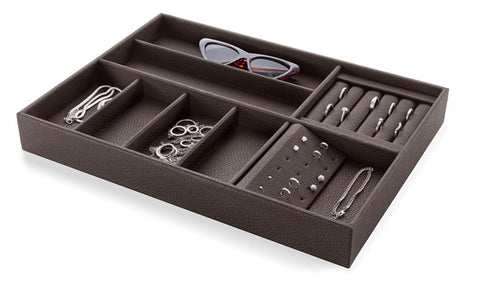 Night Multipurpose Tray Dimension: 400mm x 410mm440mm x 410mm Finish: Moka Brown NOTE: Available 4-6 weeks from order placement. Hafele