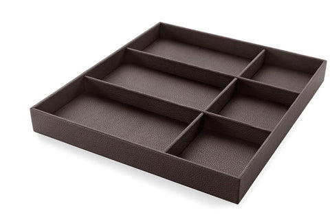 Night Multipurpose Tray Dimension: 400mm x 410mm440mm x 410mm Finish: Moka Brown NOTE: Available 4-6 weeks from order placement. Hafele