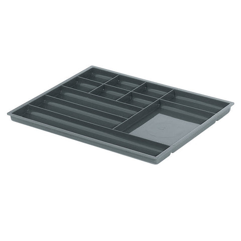 Pen and Pencil Tray (Shallow) Features: 11 Compartments Material: Plastic Finish: Anthracite Hafele