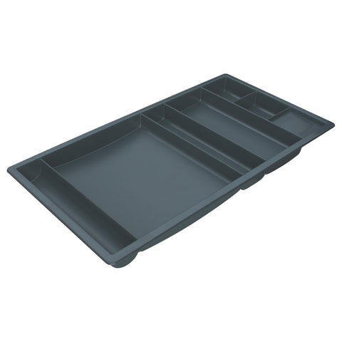 Pencil Tray with 7 compartments Area of application: For storing office utensils Material: Plastic Finish: Anthracite Hafele