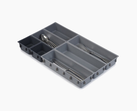 Blox™ 7-piece Grey Drawer Organiser Set