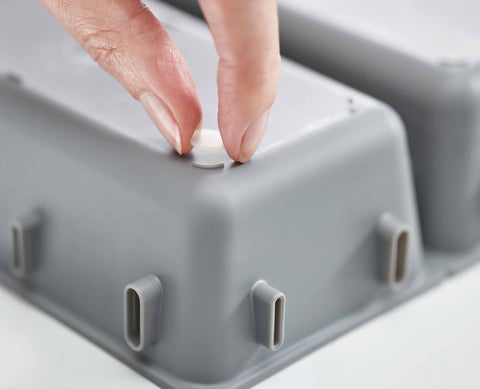 Blox™ 10-piece Grey Drawer Organiser Set