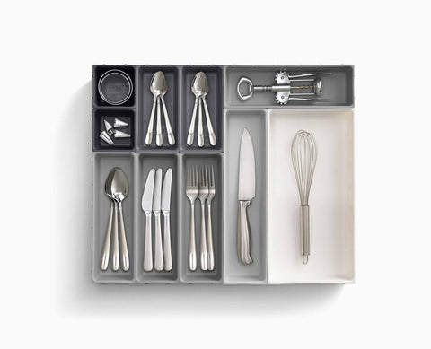 Blox™ 10-piece Grey Drawer Organiser Set
