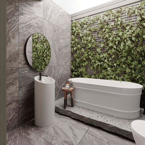 Bondi Freestanding Bath 1700mm Gloss White