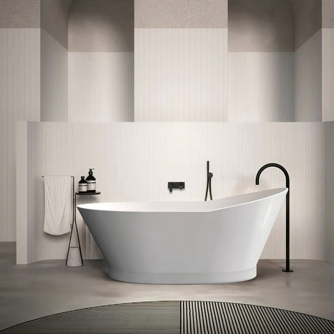 London Freestanding Bath 1500mm Gloss White