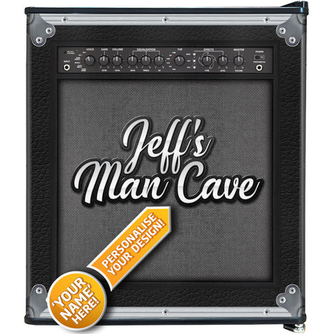 Speaker Amp Design Mini Bar Fridge - Customise The Logo-Message No Charge - A Great Gift Idea! - Model BC46B2-AMP