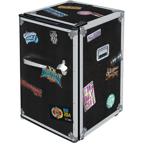 Music Roadie Case Retro Mini Bar Fridge 70 Litre Schmick Brand With Opener - Mode BC70B-ROADIE-AUS