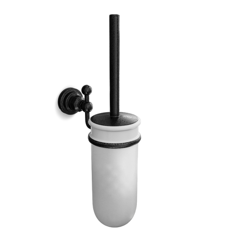 Wall-Mounted Toilet Brush & Holder (Ceramic) | Agora