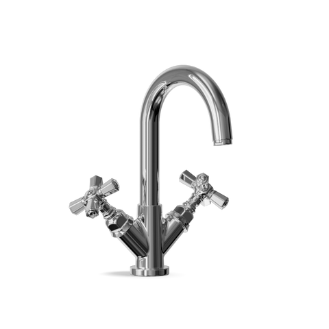Single-Hole Basin Mixer — Swivel Spout | Agora