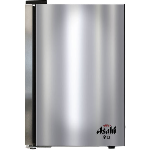 Asahi branded bar fridge, Great gift idea! Great Entertaining Room Or Man Cave Item - Model SC70-SS-W-ASAHI