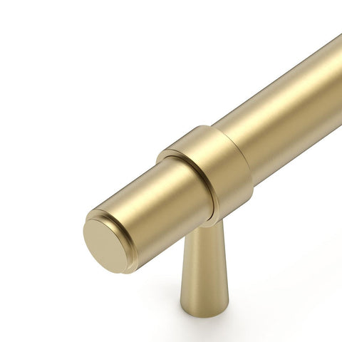 Astor - Brushed Brass Handle (Premium Solid Brass Construction) (All Sizes)