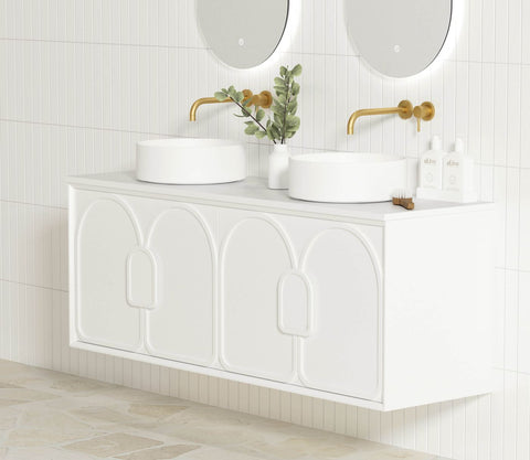 BALMORAL Mark II Wall Hung Vanity Matte White (All Sizes)