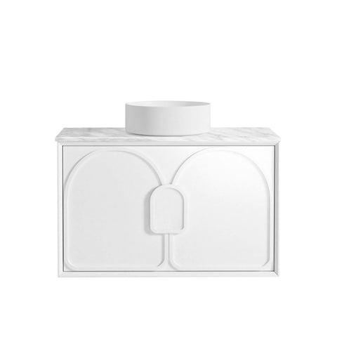 BALMORAL Mark II Wall Hung Vanity Matte White (All Sizes)