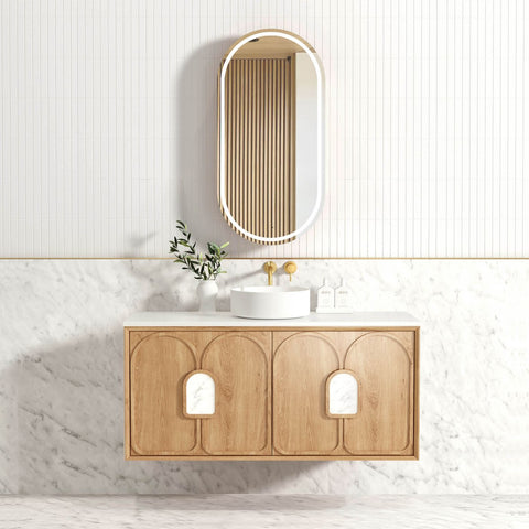 BALMORAL Mark II Wall Hung Vanity Woodland Oak