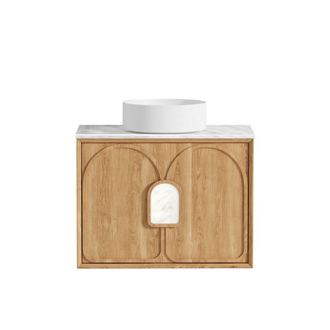 BALMORAL Mark II Wall Hung Vanity Woodland Oak (All Sizes)