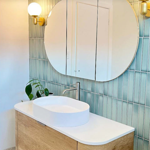 Bondi Natural Oak Single Basin Vanity