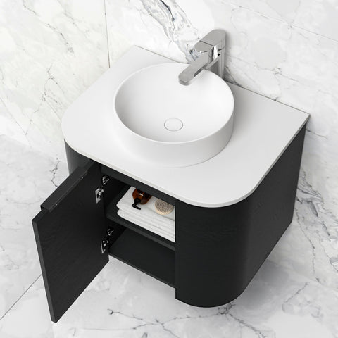 Radius Round Basin 355mm Matte White