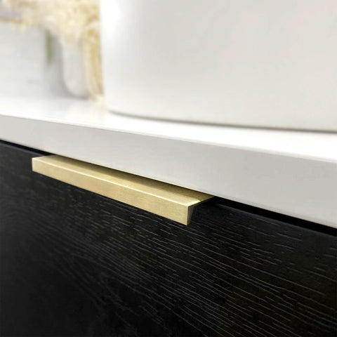 Bondi Black Oak Single Basin Vanity