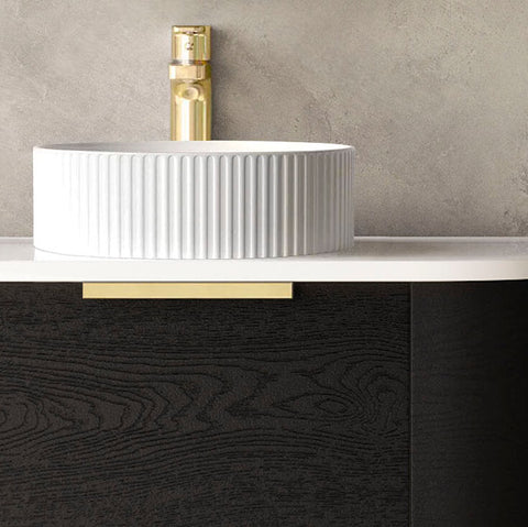 Marlo Above Counter Basin 400mm Round Matte White