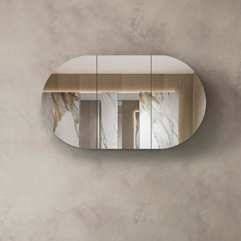 Bondi Natural Oak Shaving Cabinet Shaving Cabinet Otti Australia 1500mm