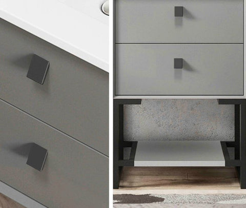 BOSTON Wall Hung Vanity 900mm Light Grey-Clearance
