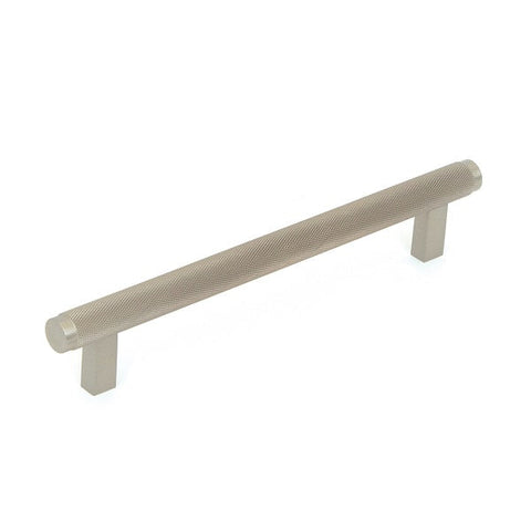 Momo Handles Bellevue Knurled Bar Pull Brushed Nickel