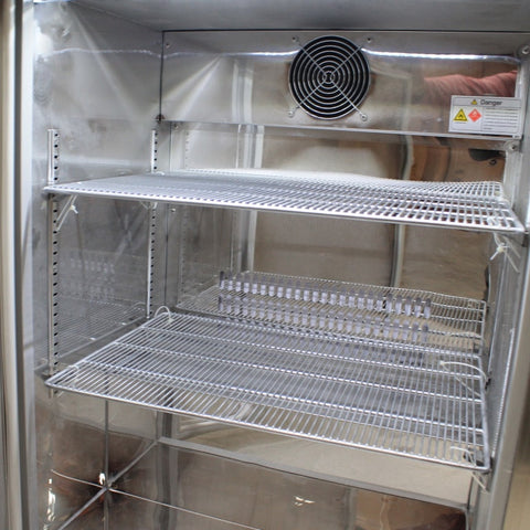 Rhino Stainless Steel 1 Door Solid Stainless Bar Fridge Left Hinged - Model SG1L-SD