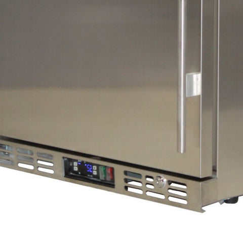 Rhino Stainless Steel 1 Door Solid Stainless Bar Fridge Left Hinged - Model SG1L-SD