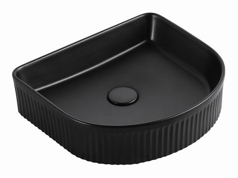 Archwell Basin Matt Black (Arch: 415x365x100)