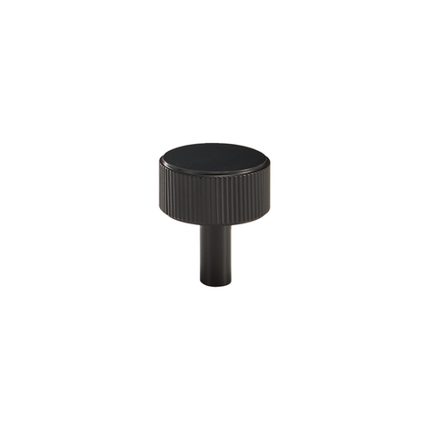 Bauer Solid Brass Knob | Black