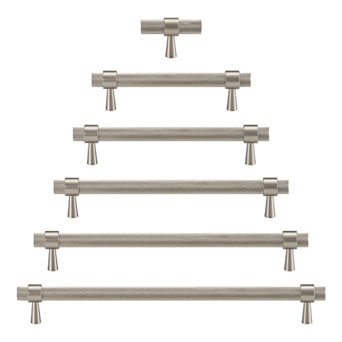 Bevan Solid Brass Handle | Satin Nickel