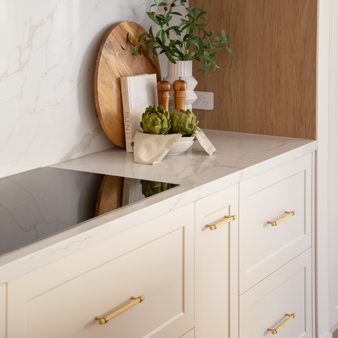 Bevan Solid Brass Handle | Satin Brass