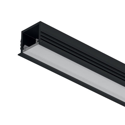LED Striplight Kit Cool White Features: LED Striplight 3042 kit for recess mountingZinc alloy profile>50,000h lifetimeSelf adhesive mounting of LED stripA+ energy efficiencyIP20 degree of protection Colour temperature: 4000K cool white Profile width (mm):
