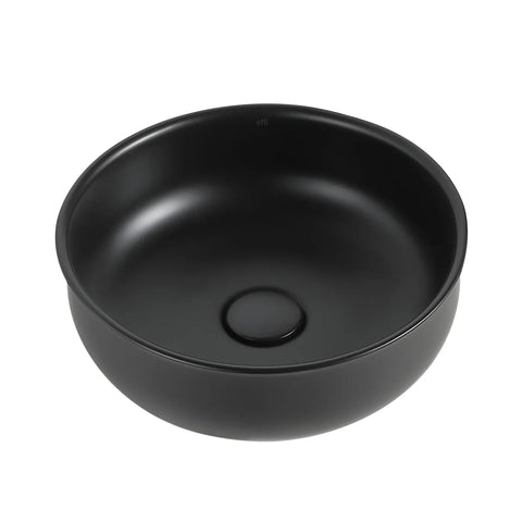 Bronte Matte Black Basin (Round: 365 ×365×125)