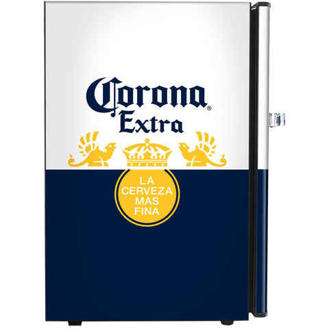 Corona Retro Mini Bar Fridge 70 Litre Schmick Brand With Opener - Model BC70B-CORONA-V1