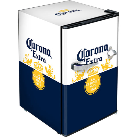 Corona Retro Mini Bar Fridge 70 Litre Schmick Brand With Opener - Model BC70B-CORONA-V1