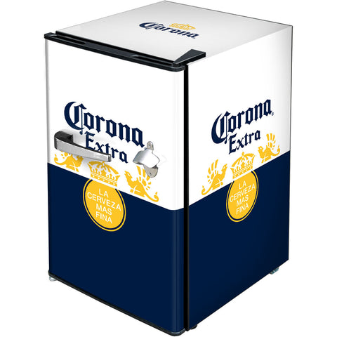 Corona Retro Mini Bar Fridge 70 Litre Schmick Brand With Opener - Model BC70B-CORONA-V1