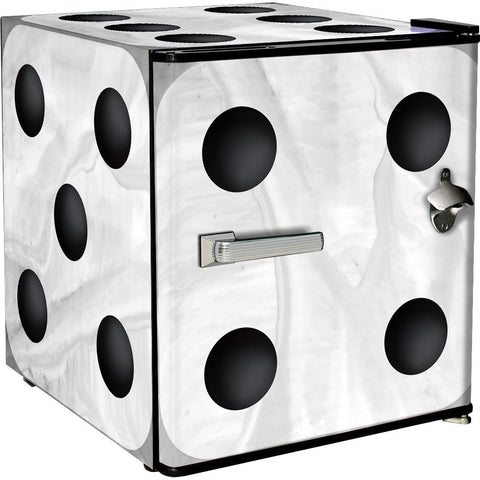 Retro Dice Design Mini Bar Fridge - A Great Gift Idea - ModelBC46B-DICE