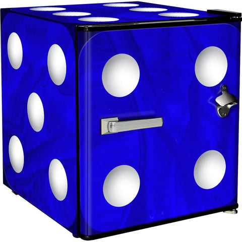 Retro Dice Design Mini Bar Fridge - A Great Gift Idea - ModelBC46B-DICE