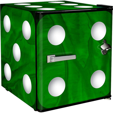 Retro Dice Design Mini Bar Fridge - A Great Gift Idea - ModelBC46B-DICE