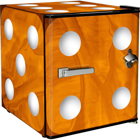 Retro Dice Design Mini Bar Fridge - A Great Gift Idea - ModelBC46B-DICE