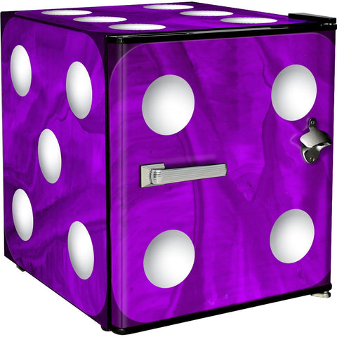 Retro Dice Design Mini Bar Fridge - A Great Gift Idea - ModelBC46B-DICE