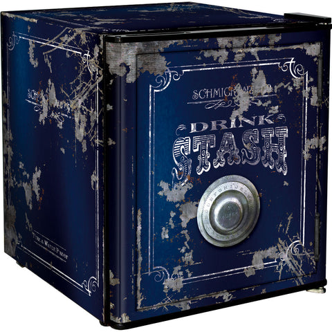 Retro Bank Safe Design Mini Bar Fridge - A Great Gift Idea - Model BC46B2-SAFE
