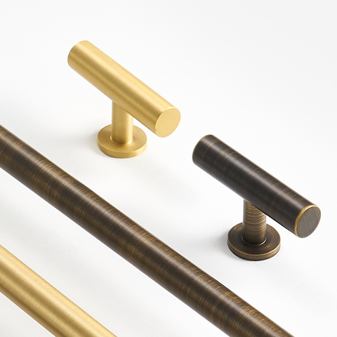 Eaton Solid Brass Handle | Bronze