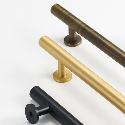 Eaton Solid Brass Handle | Bronze