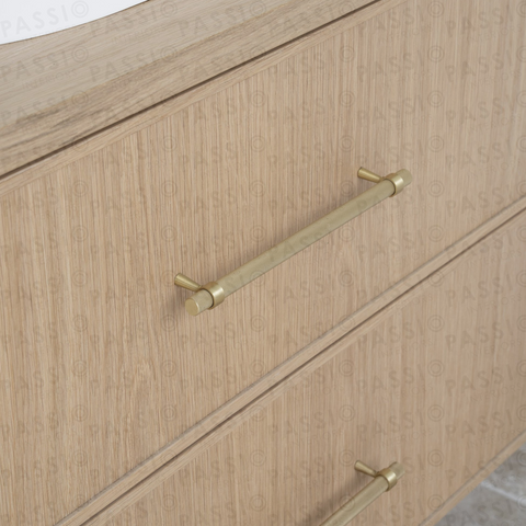 Bevan Solid Brass Handle | Satin Brass XS - XL