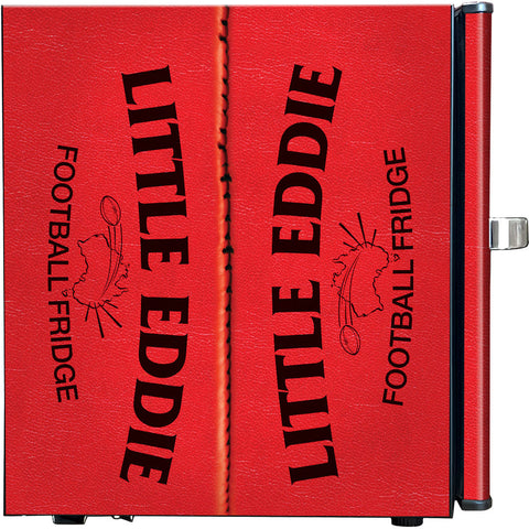 Retro Footy Design Vintage Mini Bar Fridge With Opener - Add Your Own Name - Model BC46B-FOOTY